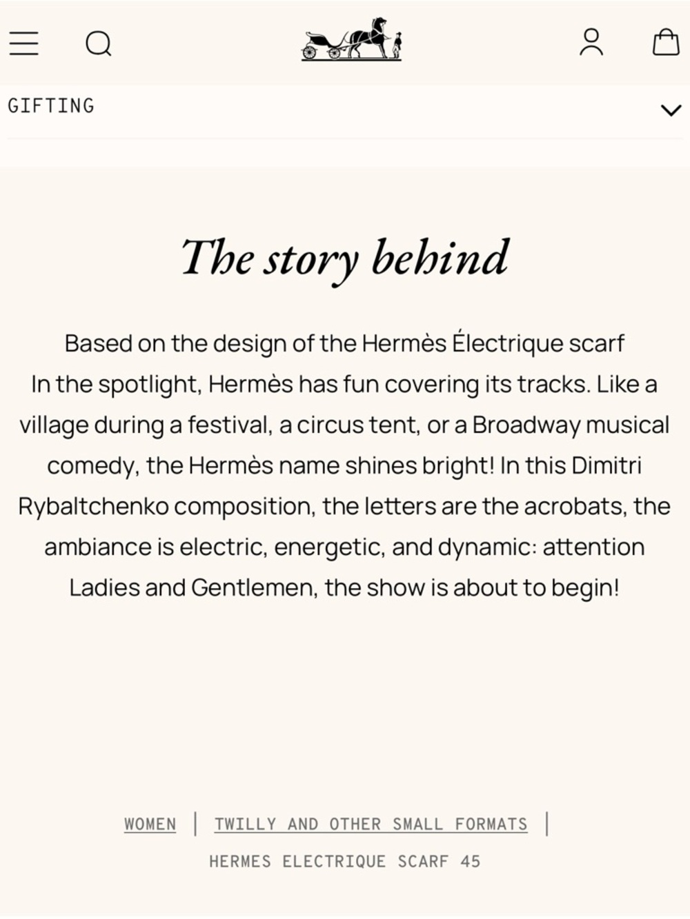 Hermes Electrique 45cm Silk Scarf - Dimitri Rybaltchenko Like New Authentic - Picture 14 of 14